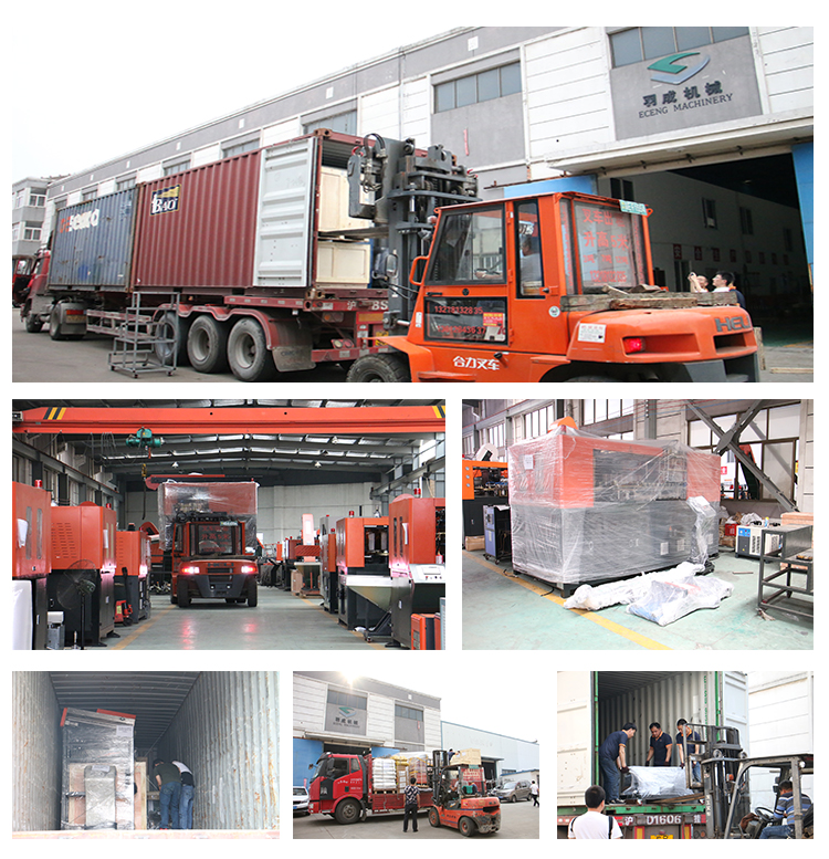 product-750-777 plastic juice bottle blow machine 8 cavity automatic stretch blow molding machine